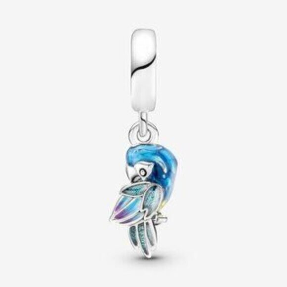 Pandora Jungle Paradise Parrot Dangle Chart - Picture 4 of 5